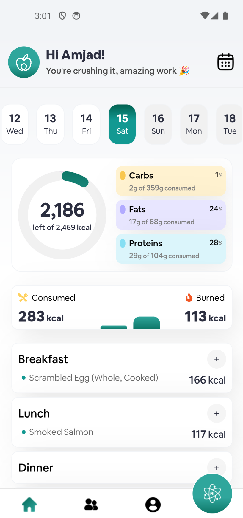 DietiAI App Dashboard